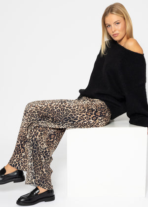 Oversized sweater - black
