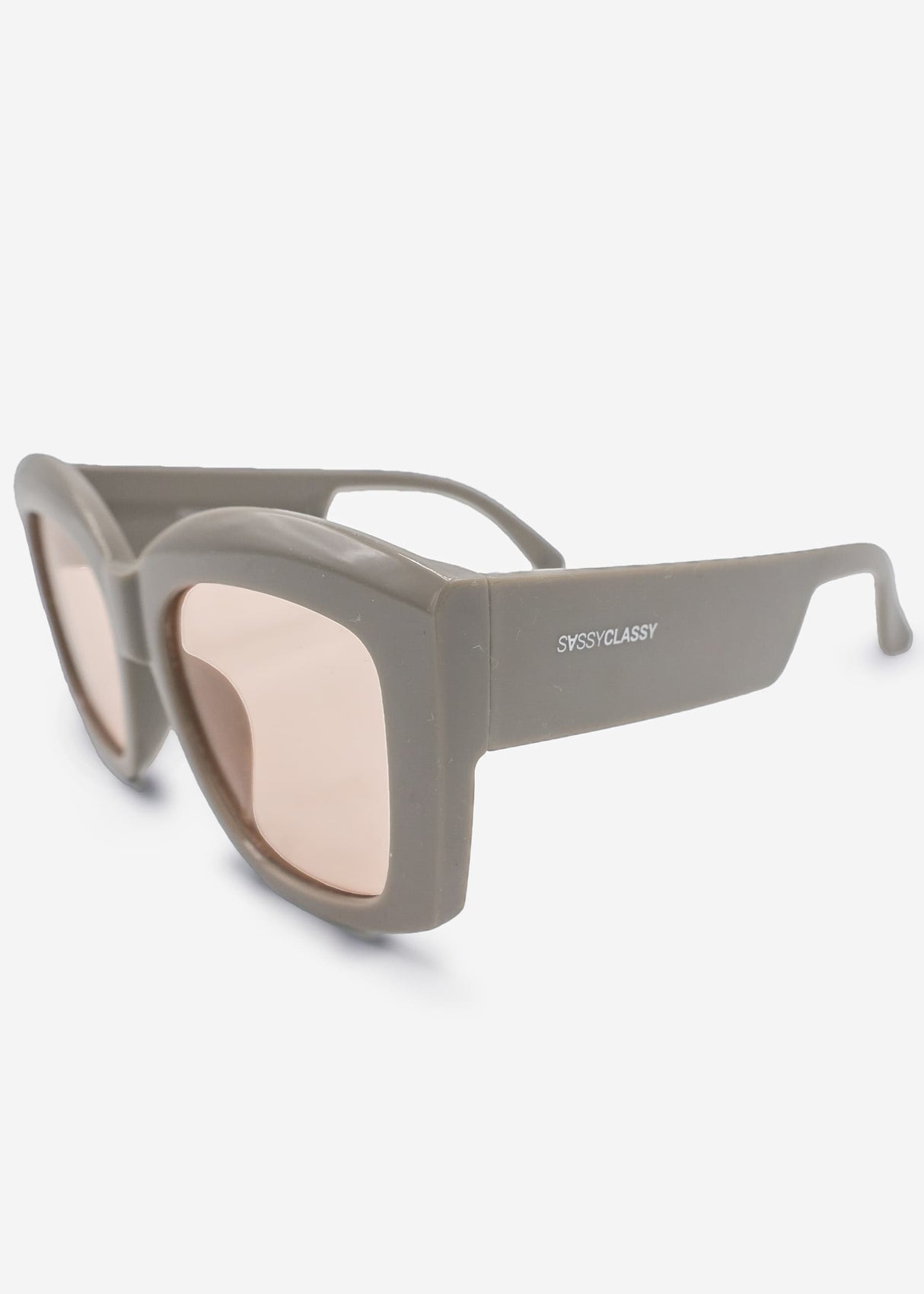 Oversize sunglasses - grey
