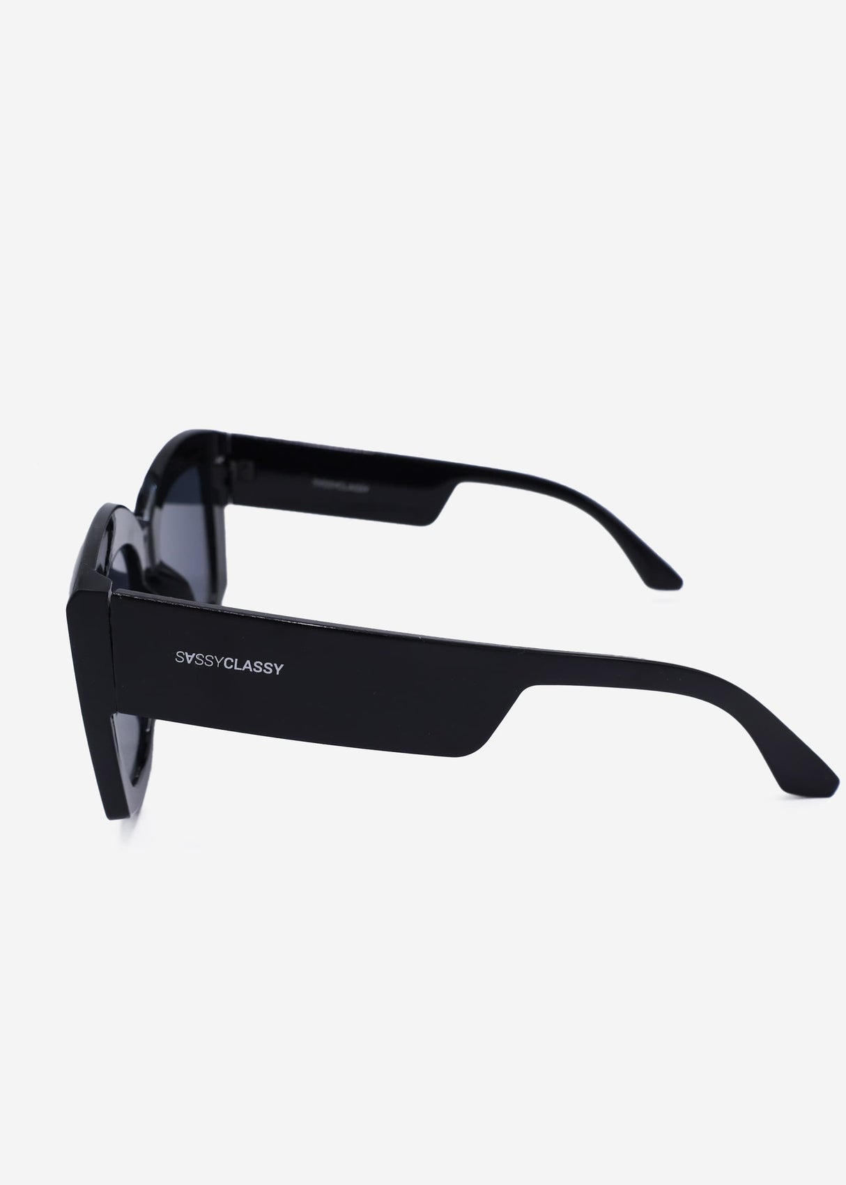 Oversized sunglasses - black