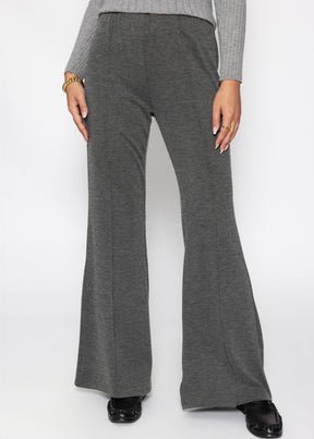 Ripphose mit Biesennaht - grau