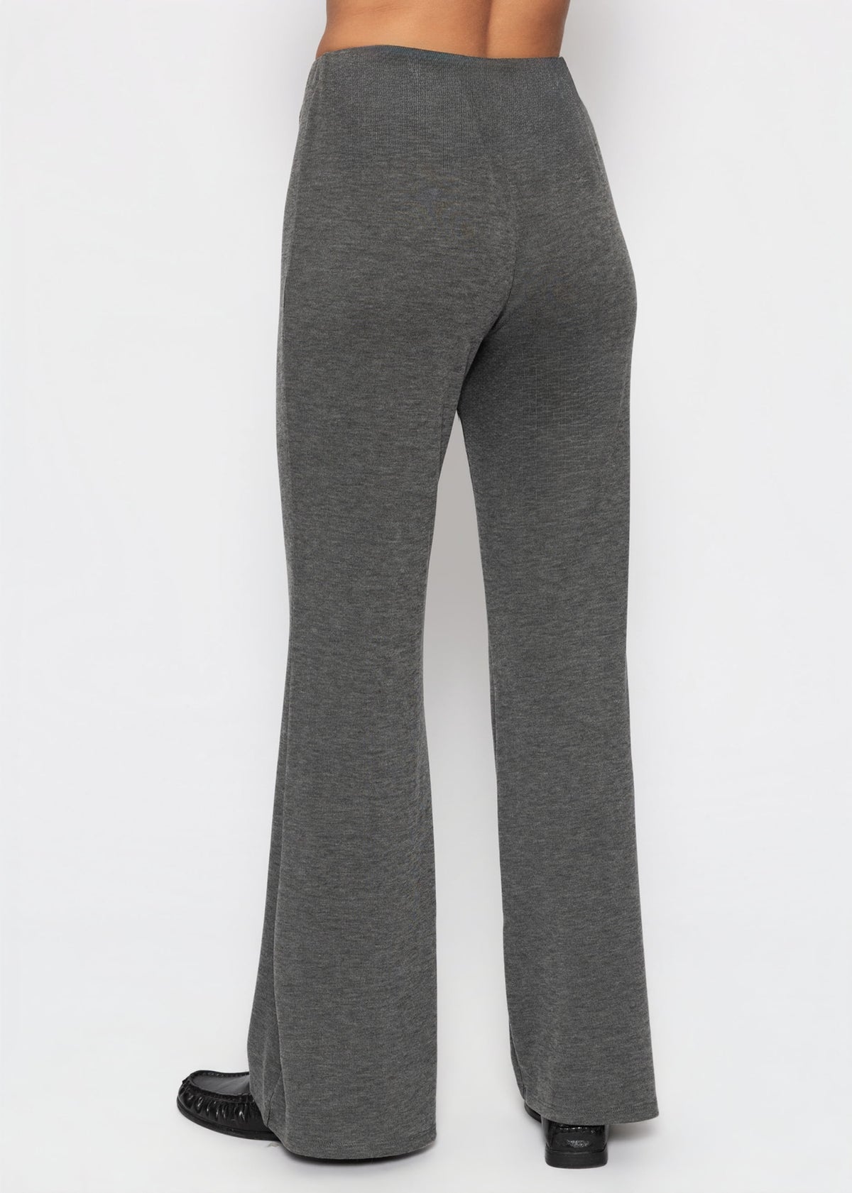 Ripphose mit Biesennaht - grau