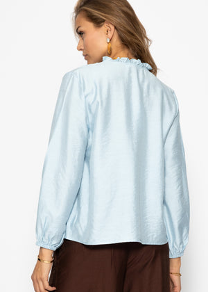 Slip blouse - light blue