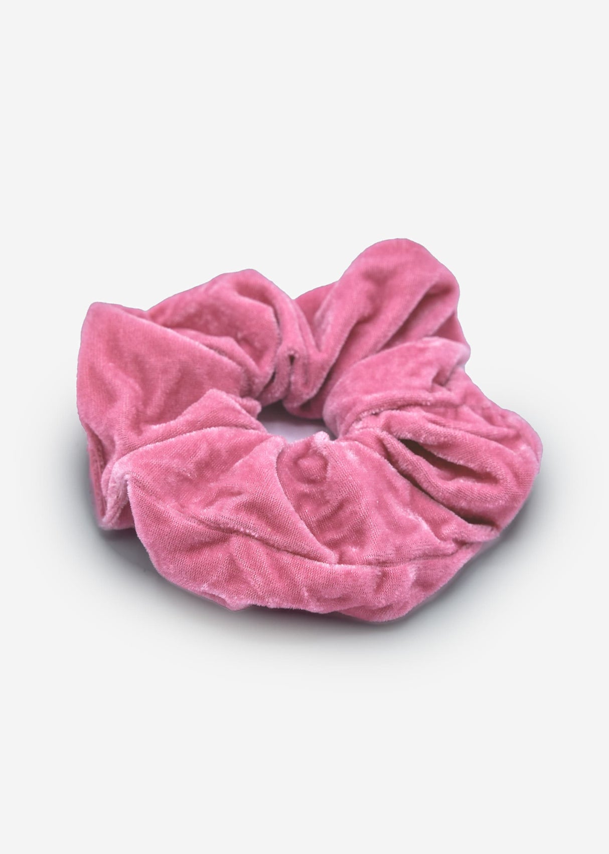 Velvet scrunchie - pink