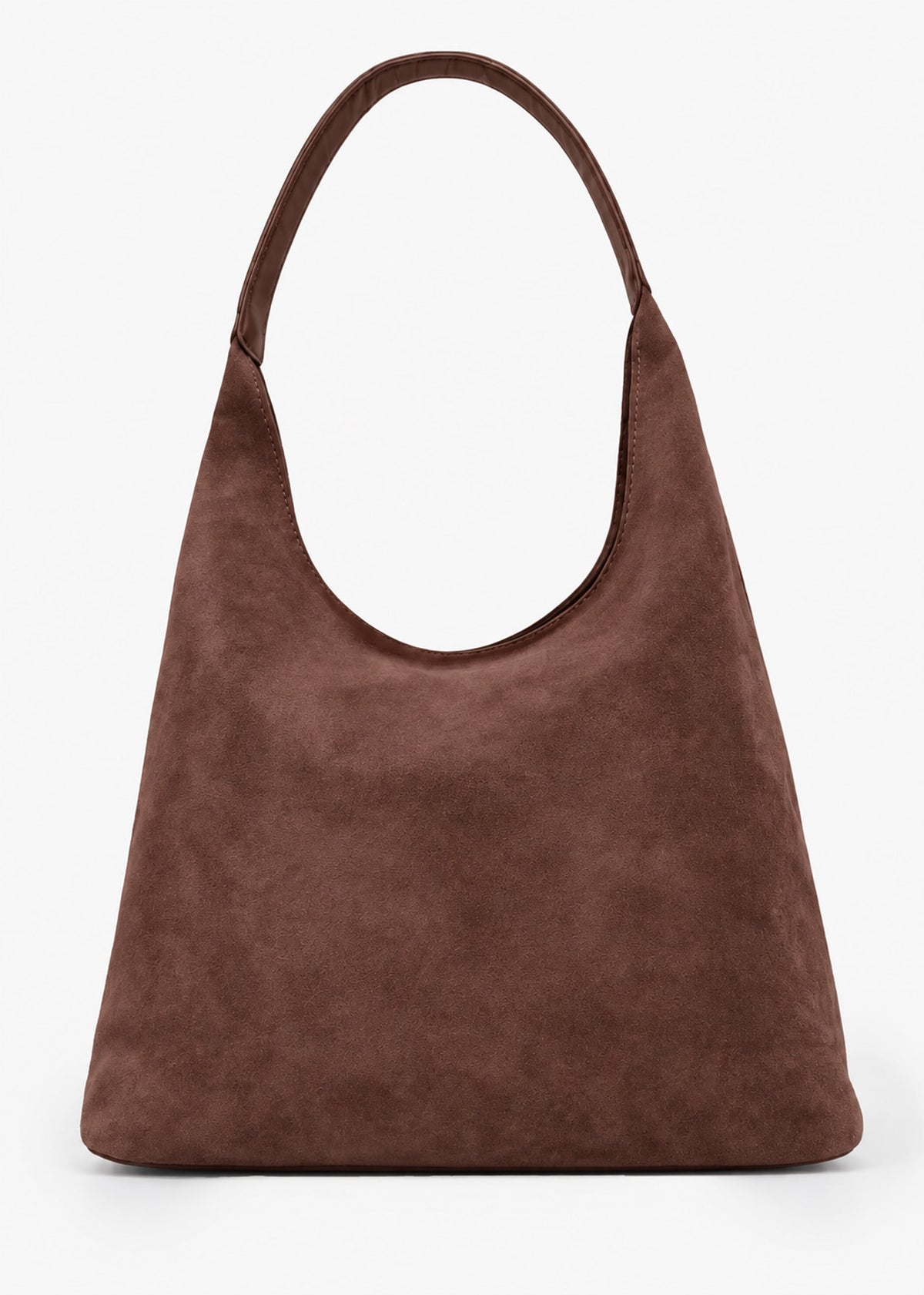 Shopper in Wildleder-Optik - braun