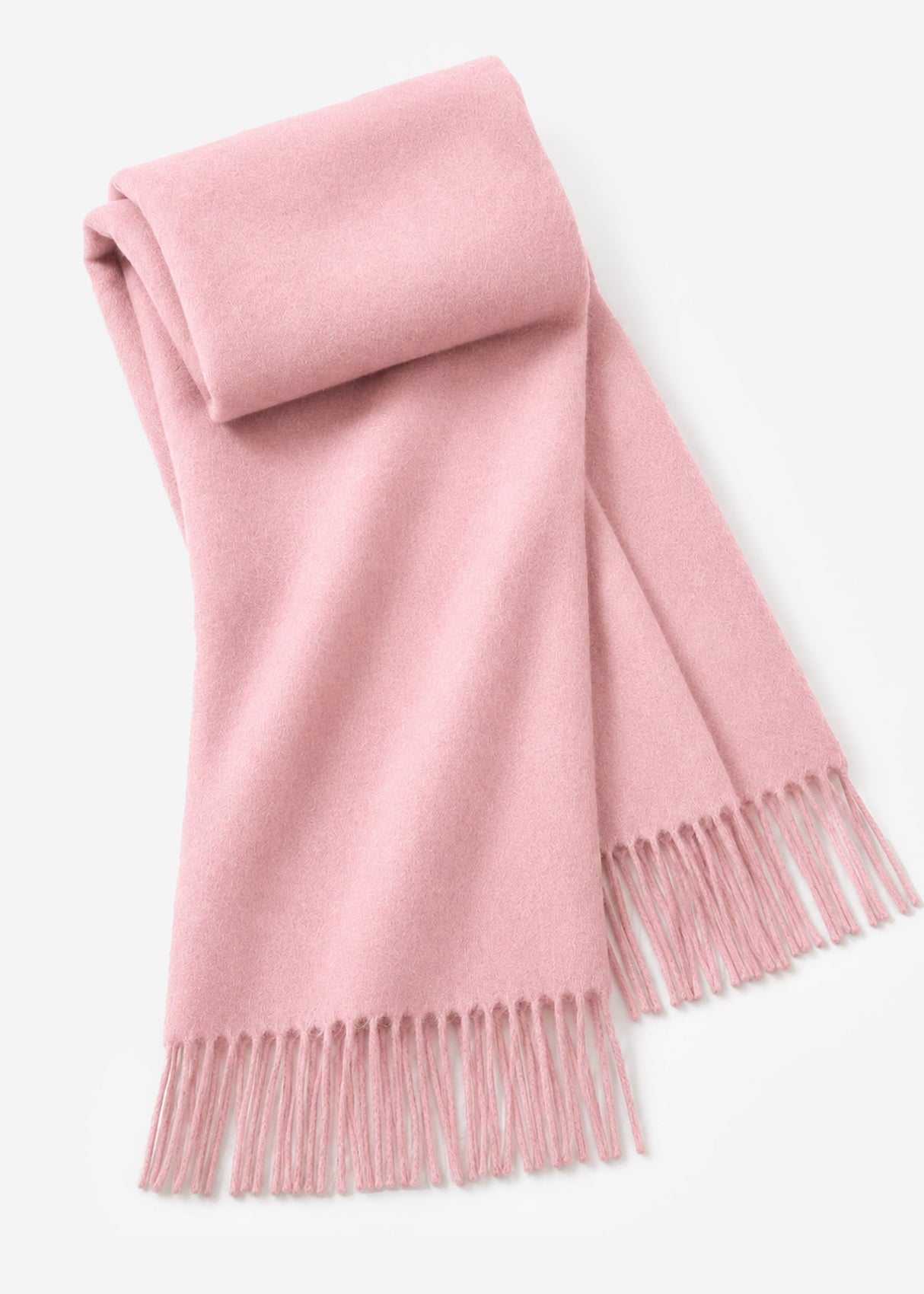 Softer Schal mit Kaschmir - puderrosa