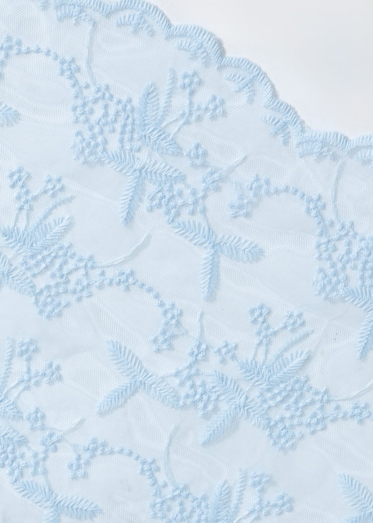 Spitzen-Tuch - blau