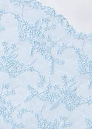 Spitzen-Tuch - blau