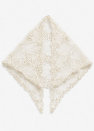Spitzen-Tuch - beige