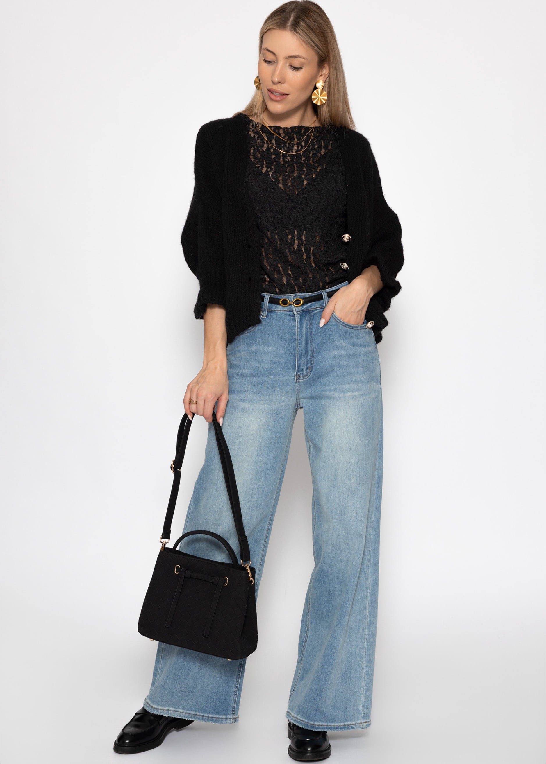 Lace top - black – SASSYCLASSY