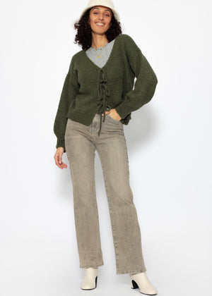 Straight-leg jeans - greige