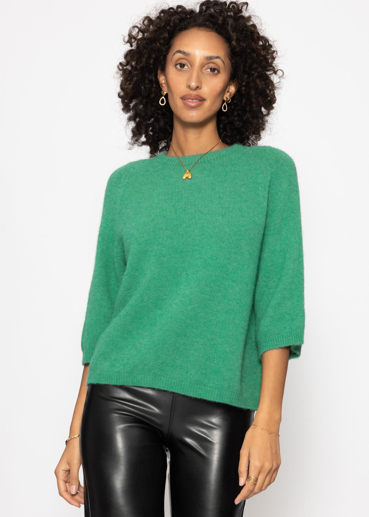 Knit top - green