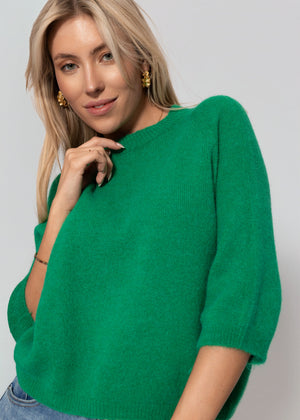 Knit top - green