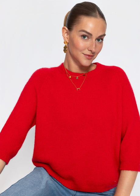 Knit top - red by SASSYCLASSY