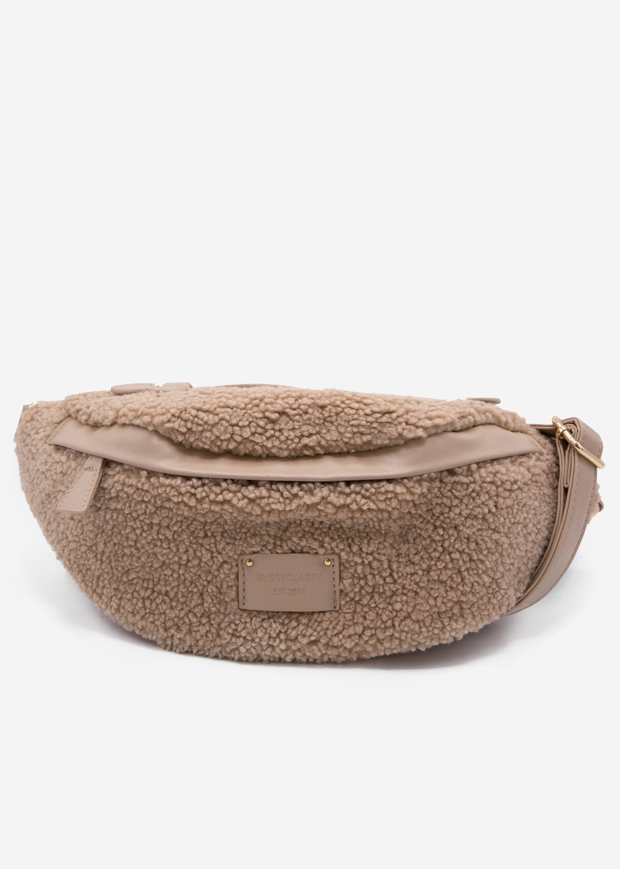 Teddy shoulder bag - beige
