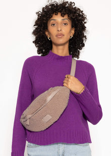 Teddy shoulder bag - beige
