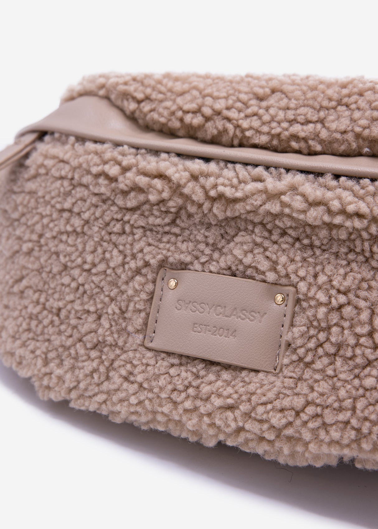 Teddy shoulder bag - beige
