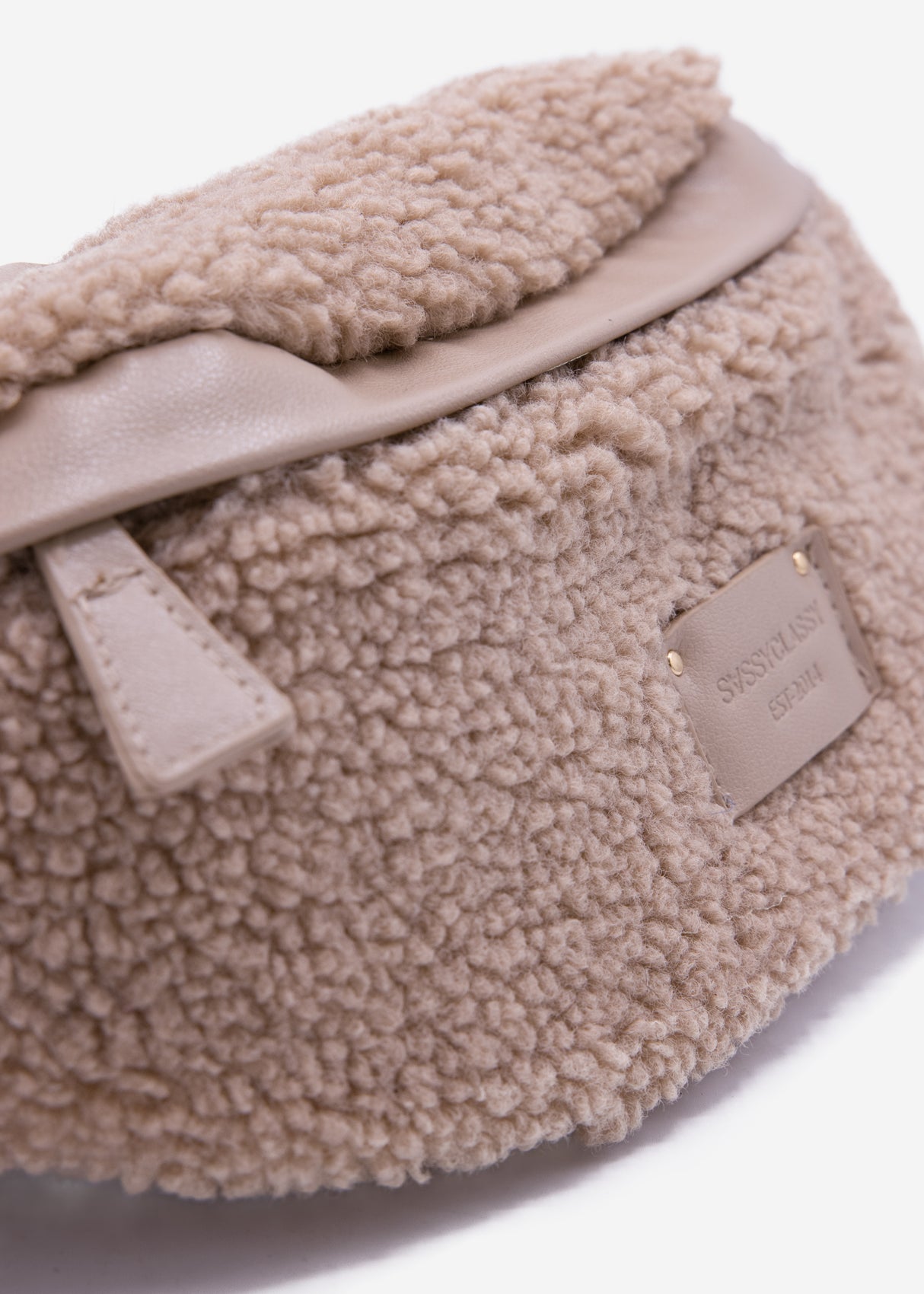 Teddy shoulder bag - beige