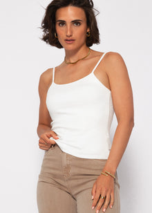 Strap top - off-white