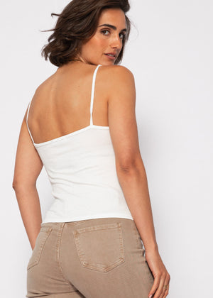 Strap top - off-white