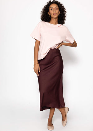 T-shirt with TUTTO BENE print - pink