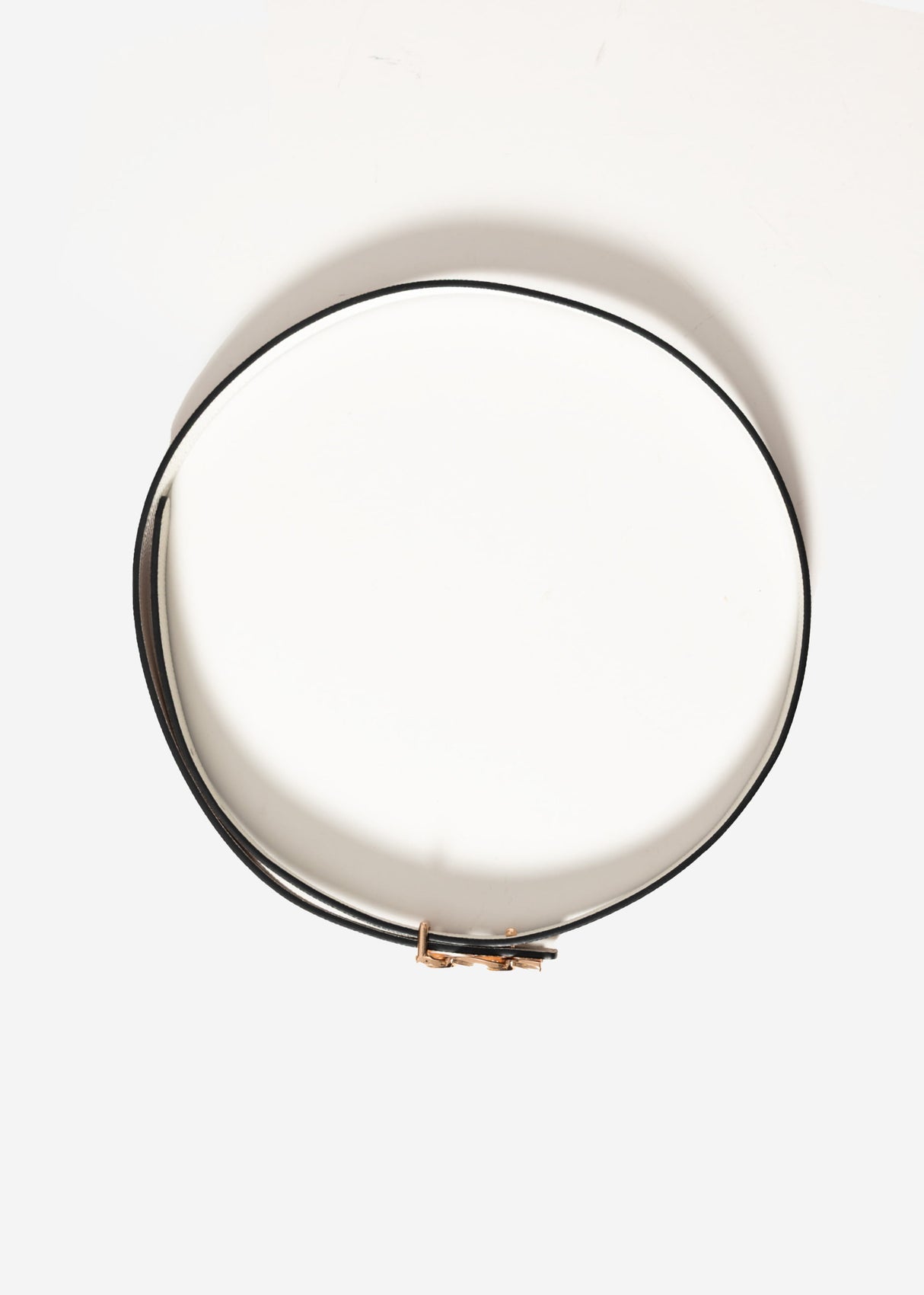 Reversible belt - white-camel