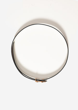 Reversible belt - white-camel