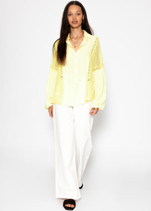 Wide Leg Jeans with a high covenant - OffWhite