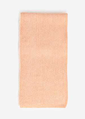 Two-tone ribbed scarf - pink-light pink