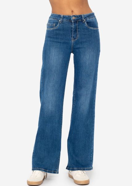 Flared jeans - blue