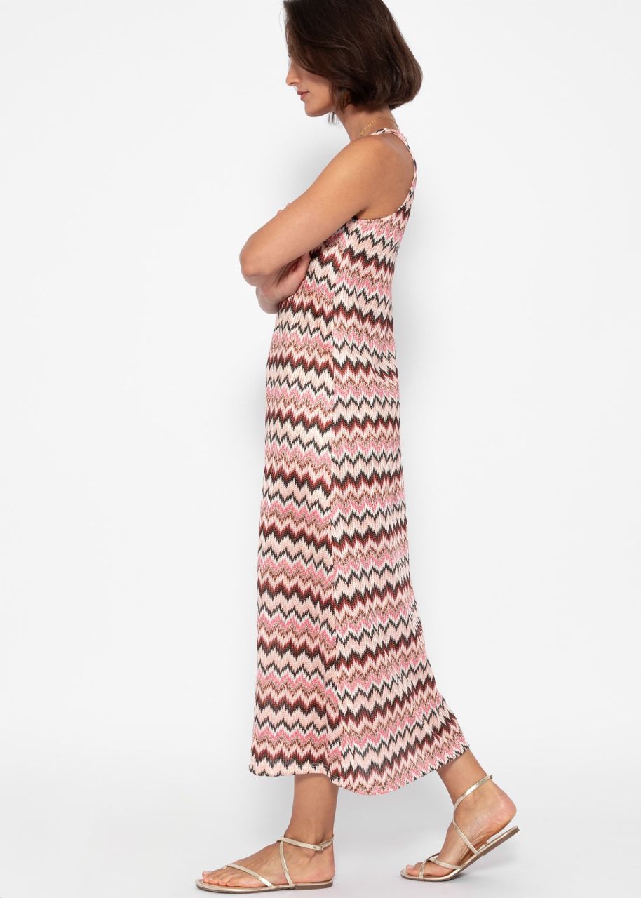 Long tank top dress - pink