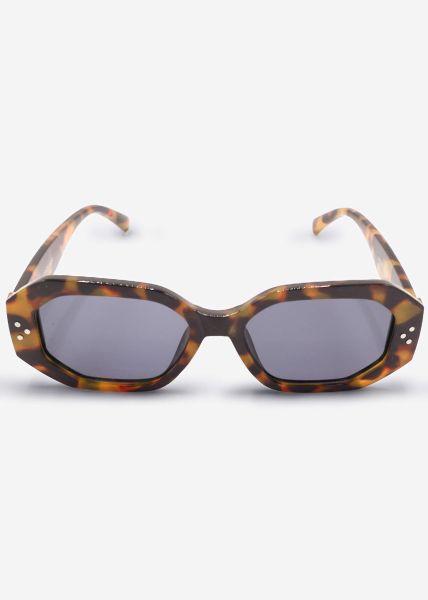 Large sunglasses - tortoise brown