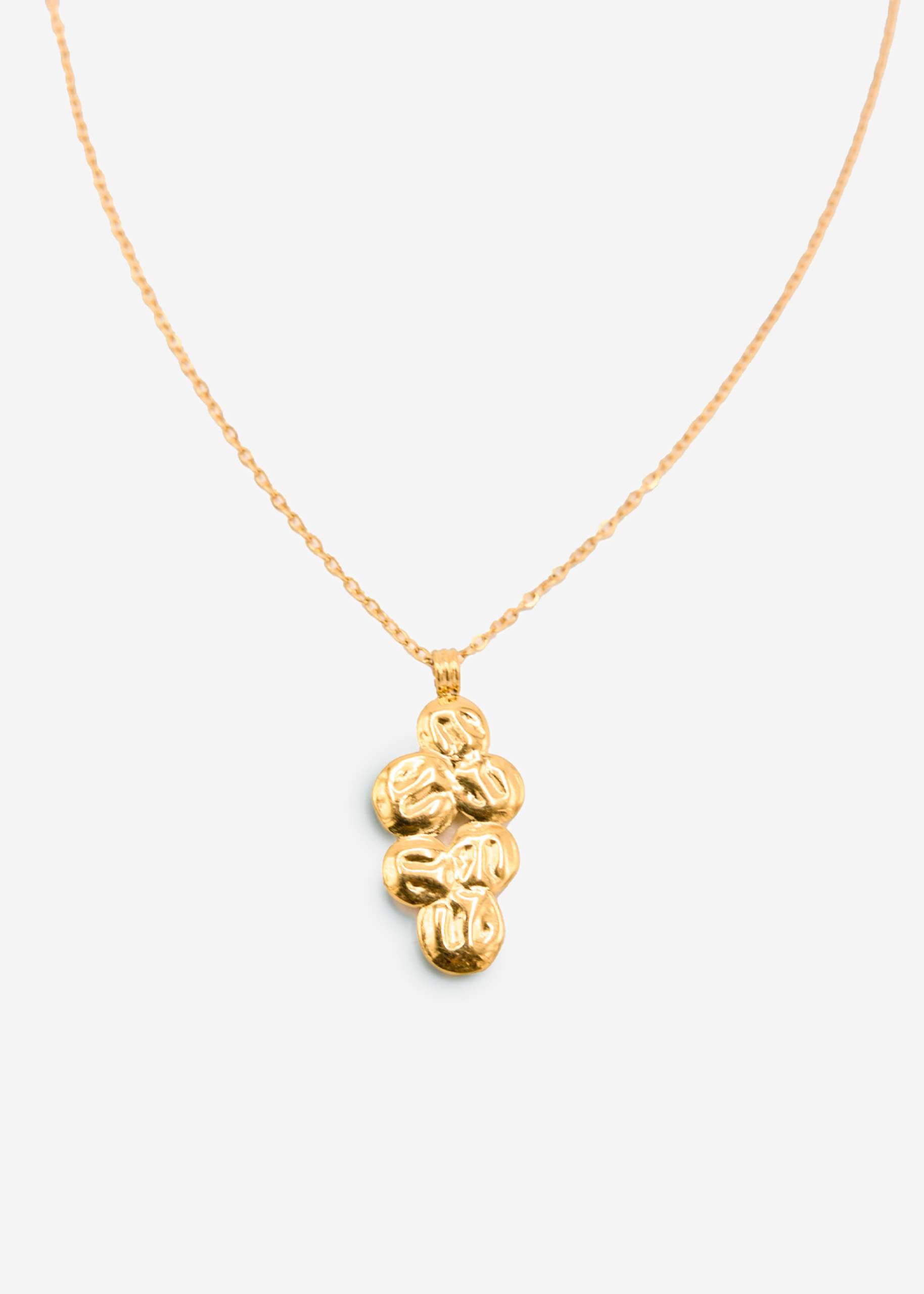 Chain with pendant, gold