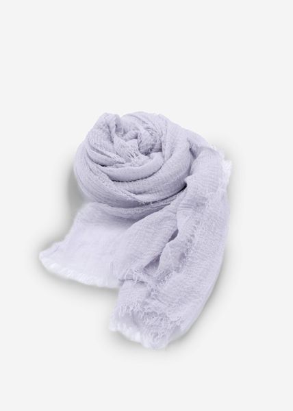 Muslin scarf - lilac