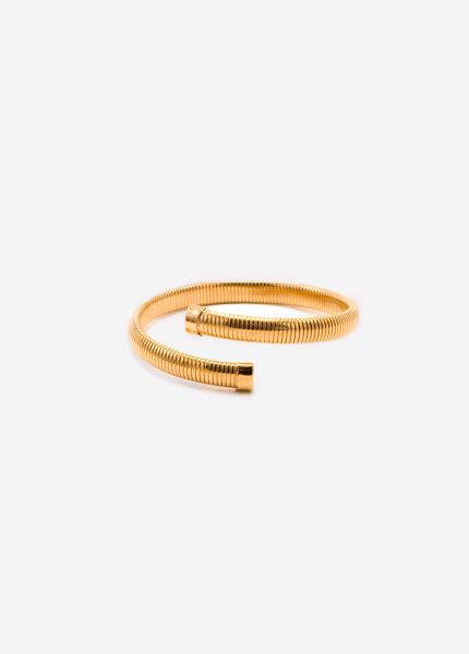 Flat bracelet, gold