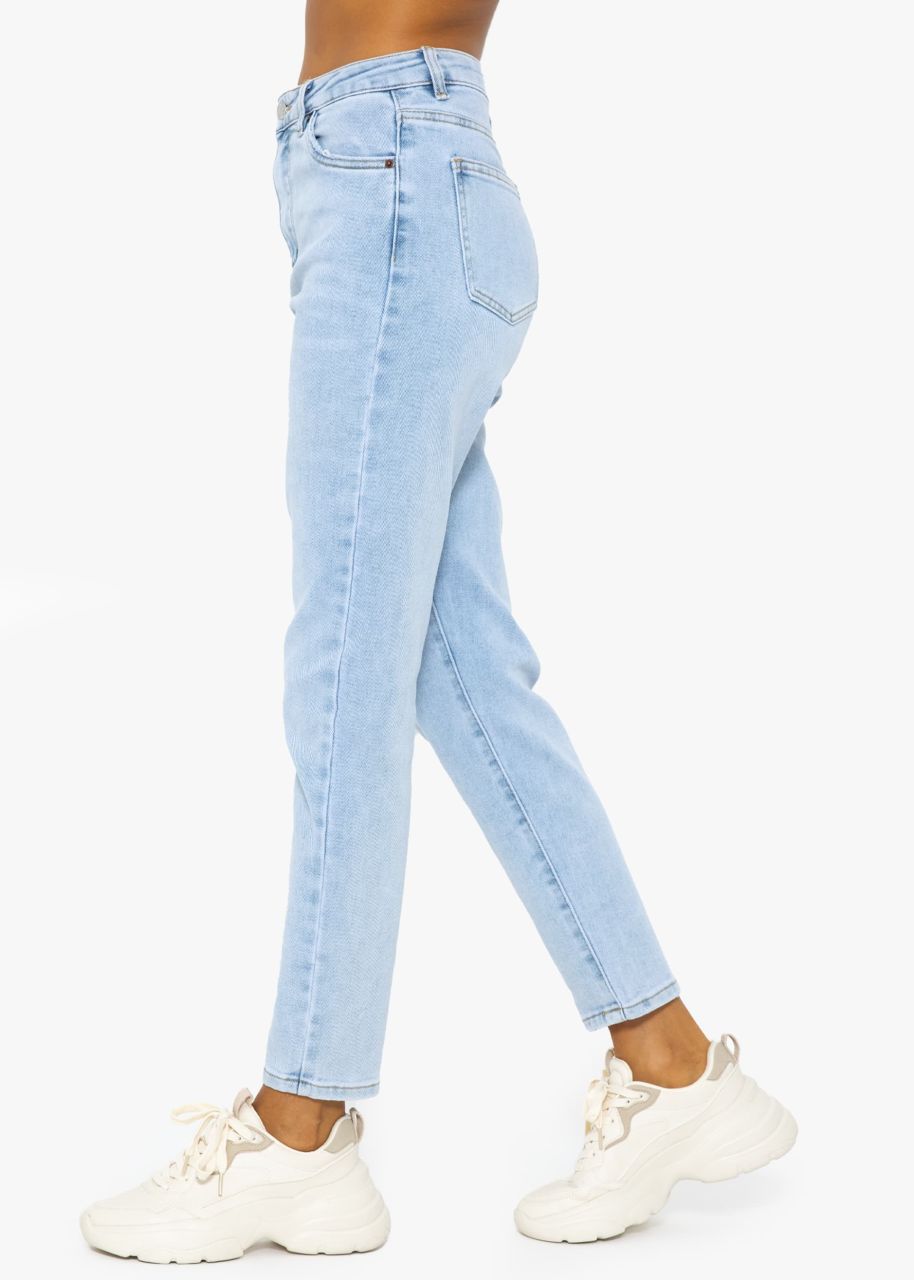 Relax Fit Highwaist Jeans, light blue