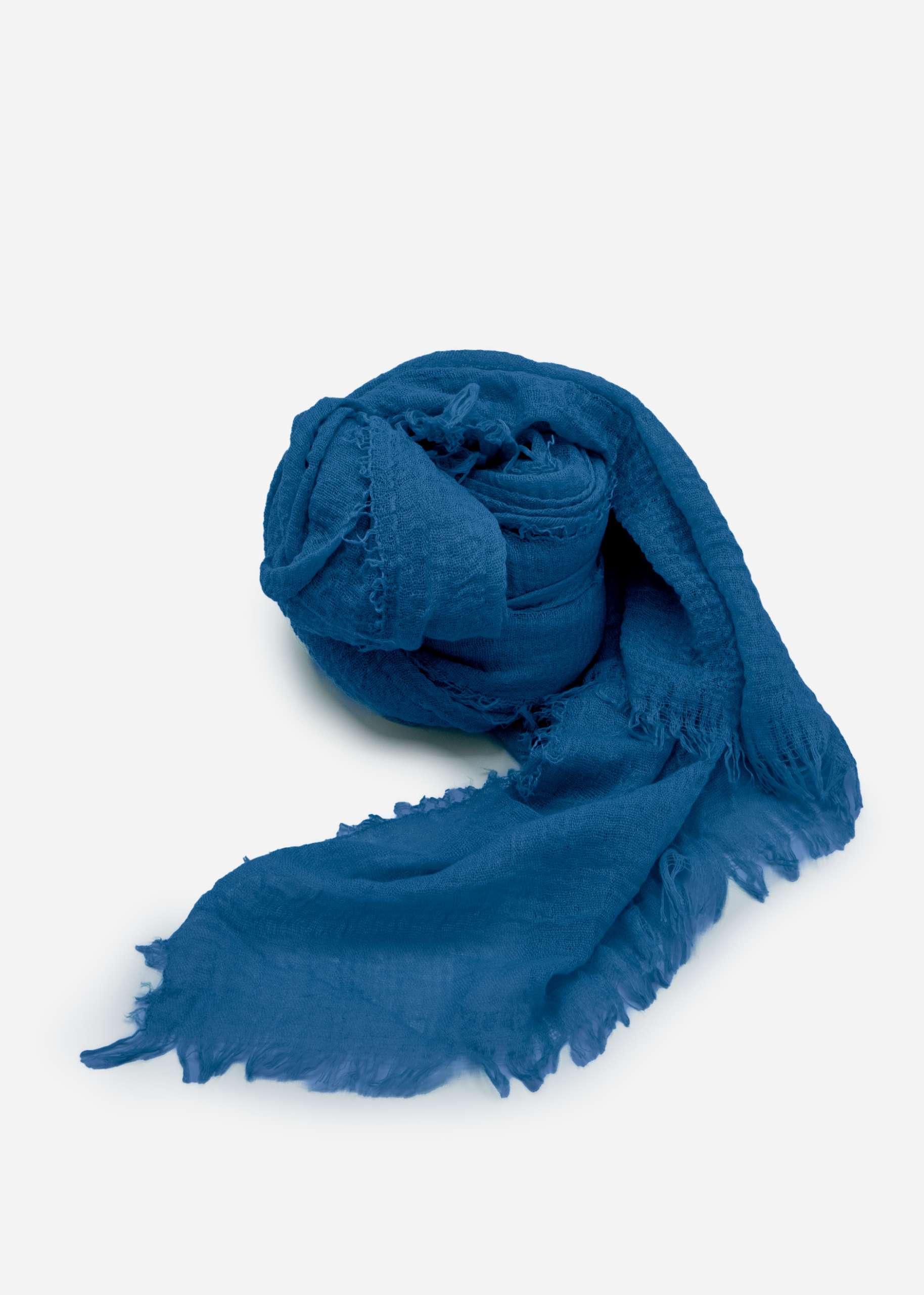 Muslin scarf - blue