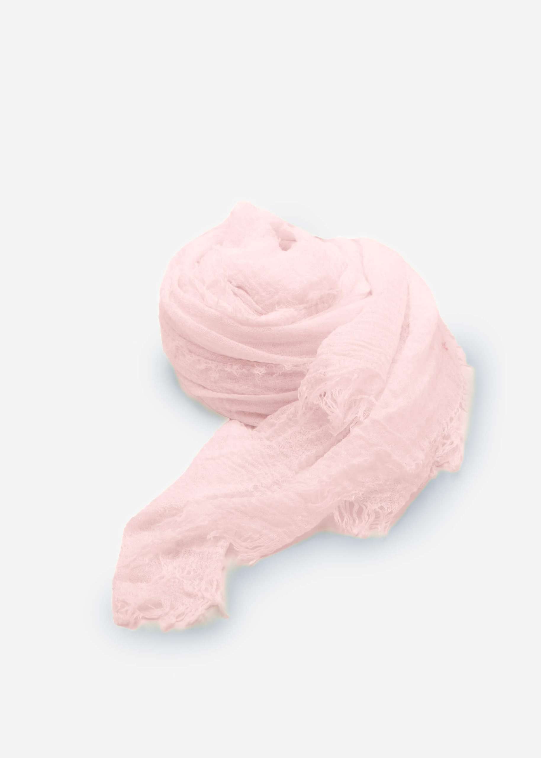 Muslin scarf, pink