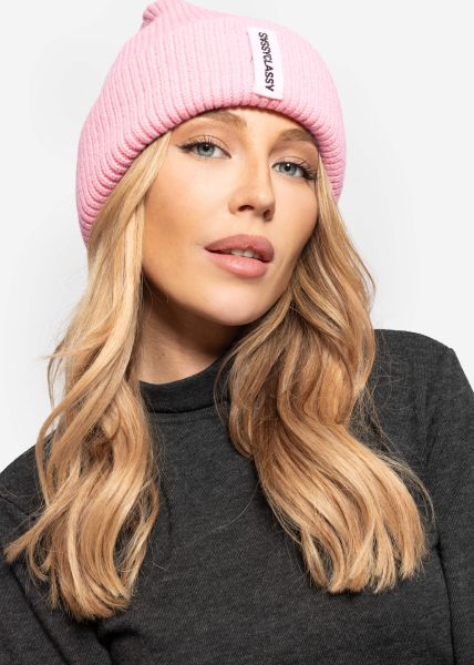 SASSYCLASSY Beanie - pink