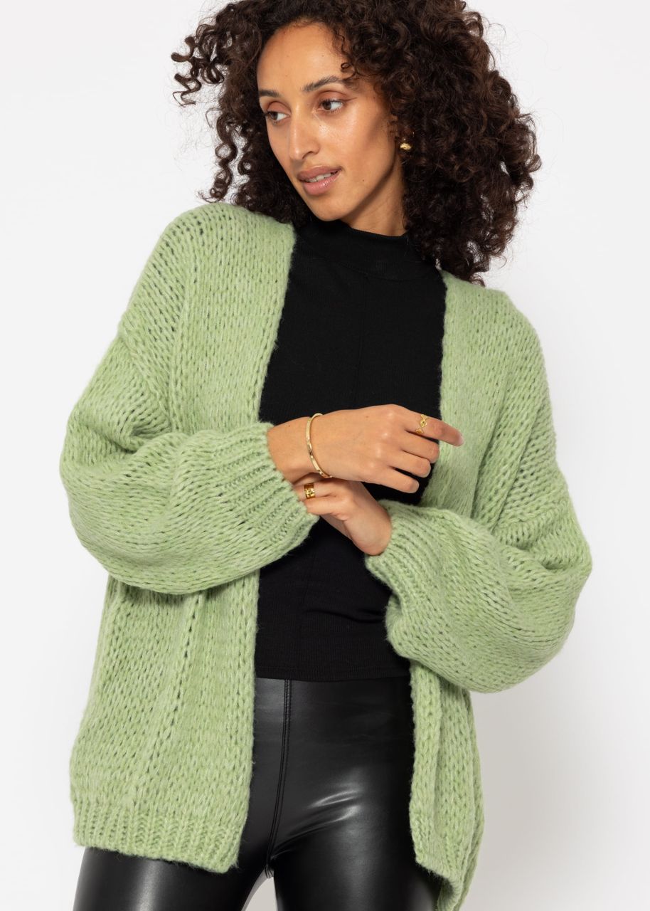 Oversize Cardigan - light green