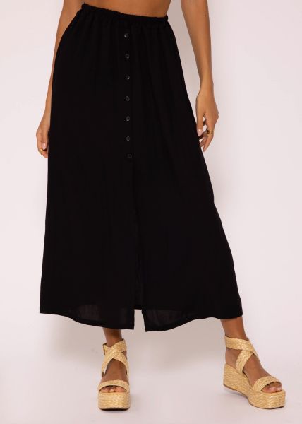 Long skirt, black