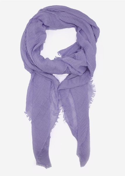 Muslin scarf, lilac