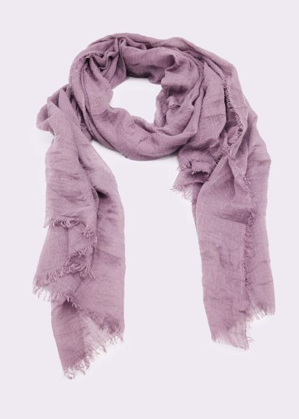 Muslin scarf - mauve