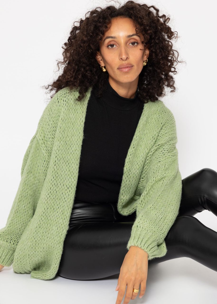 Oversize Cardigan - light green