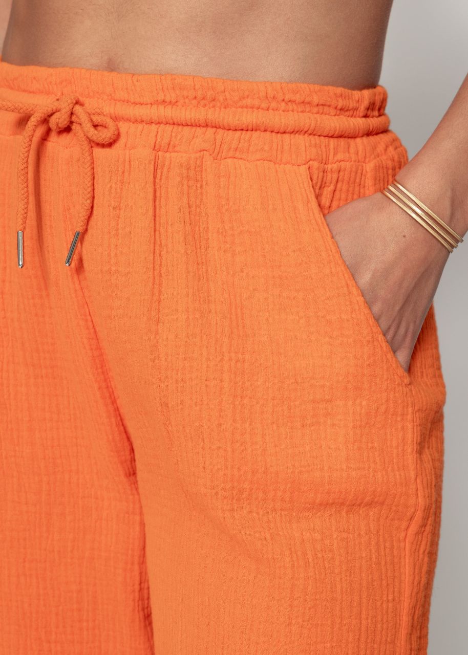 Muslin Pants, orange