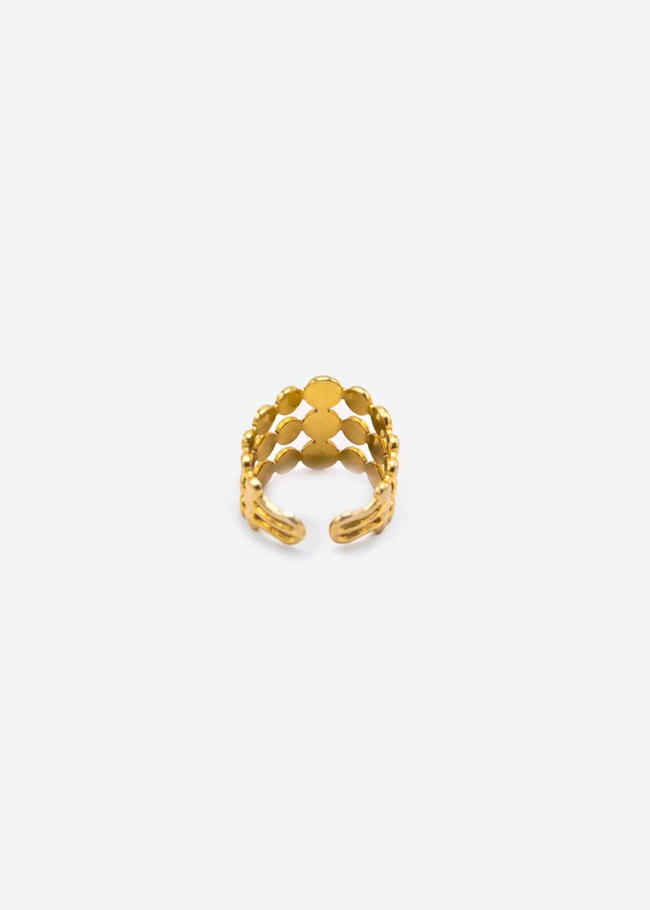 Wide ring, gold