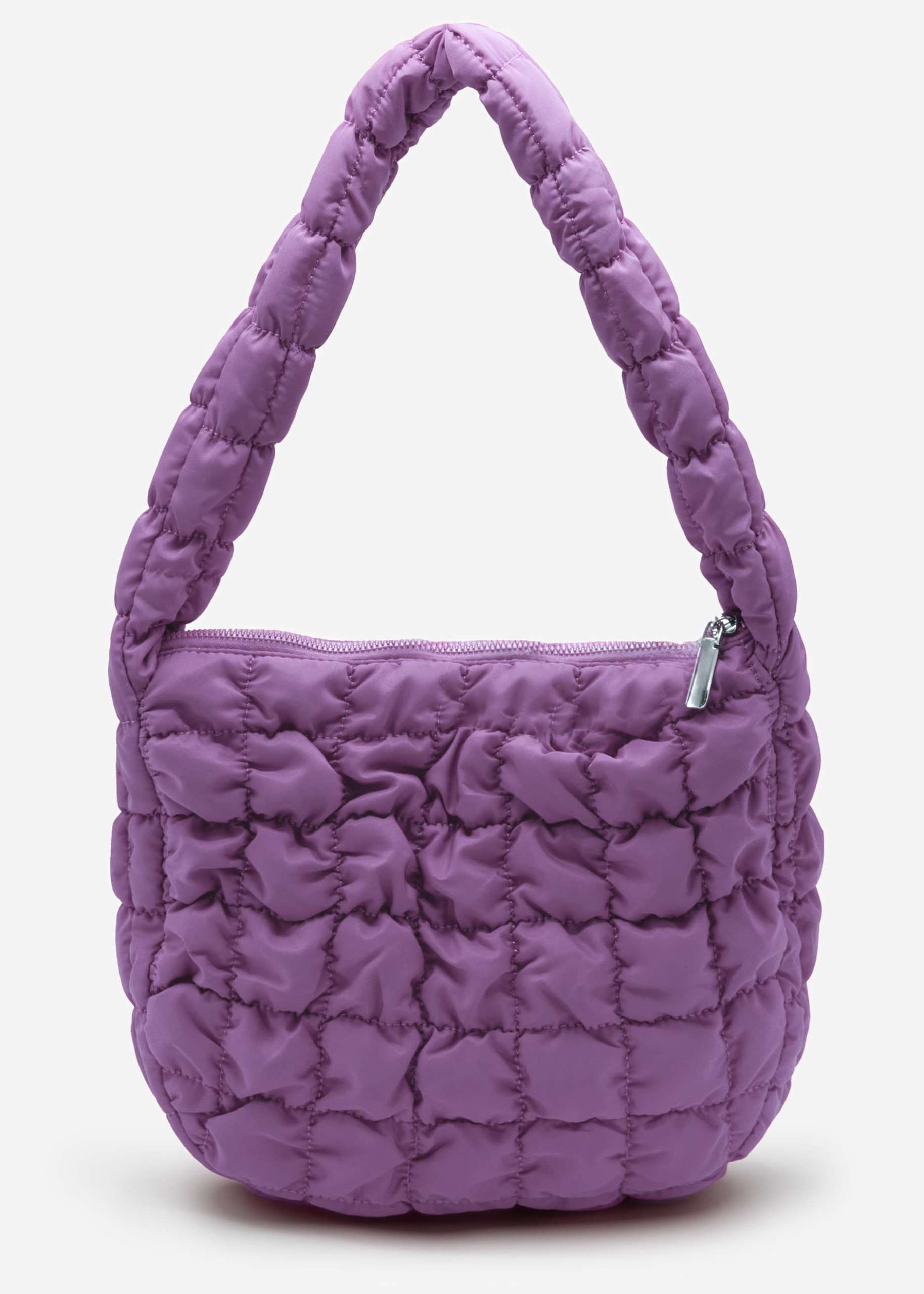 Quilted bag - lilac