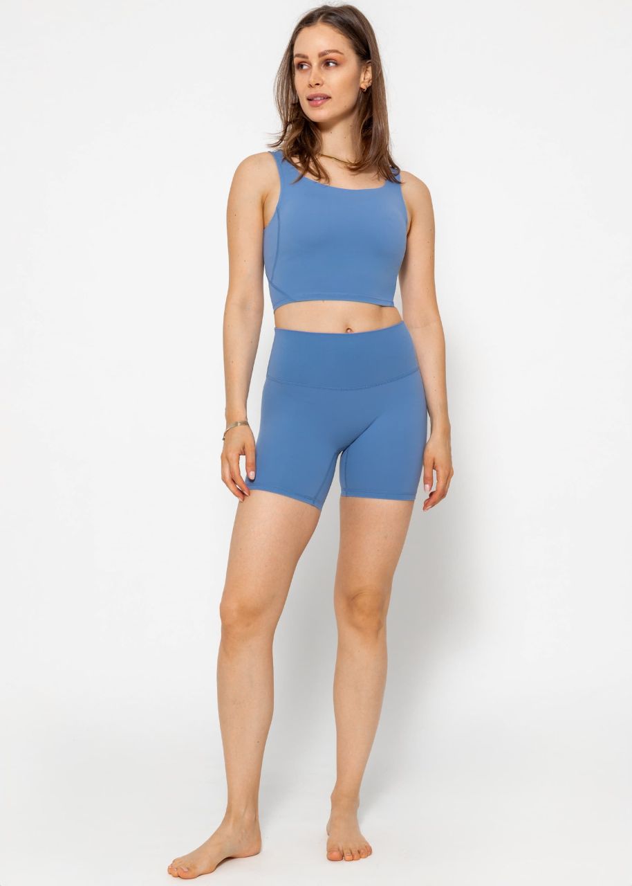 Basic sports bra - blue