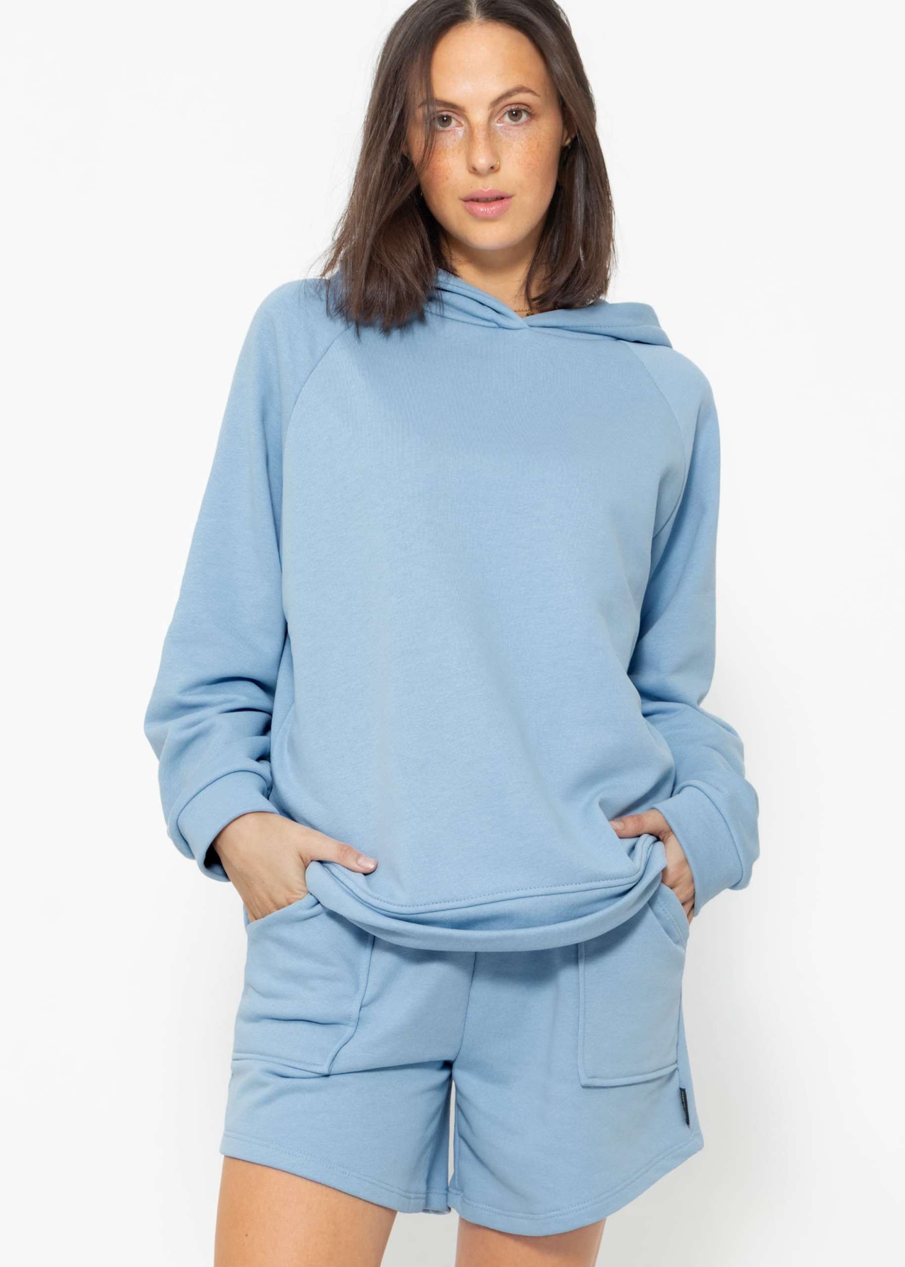 Oversize hoodie - sky blue