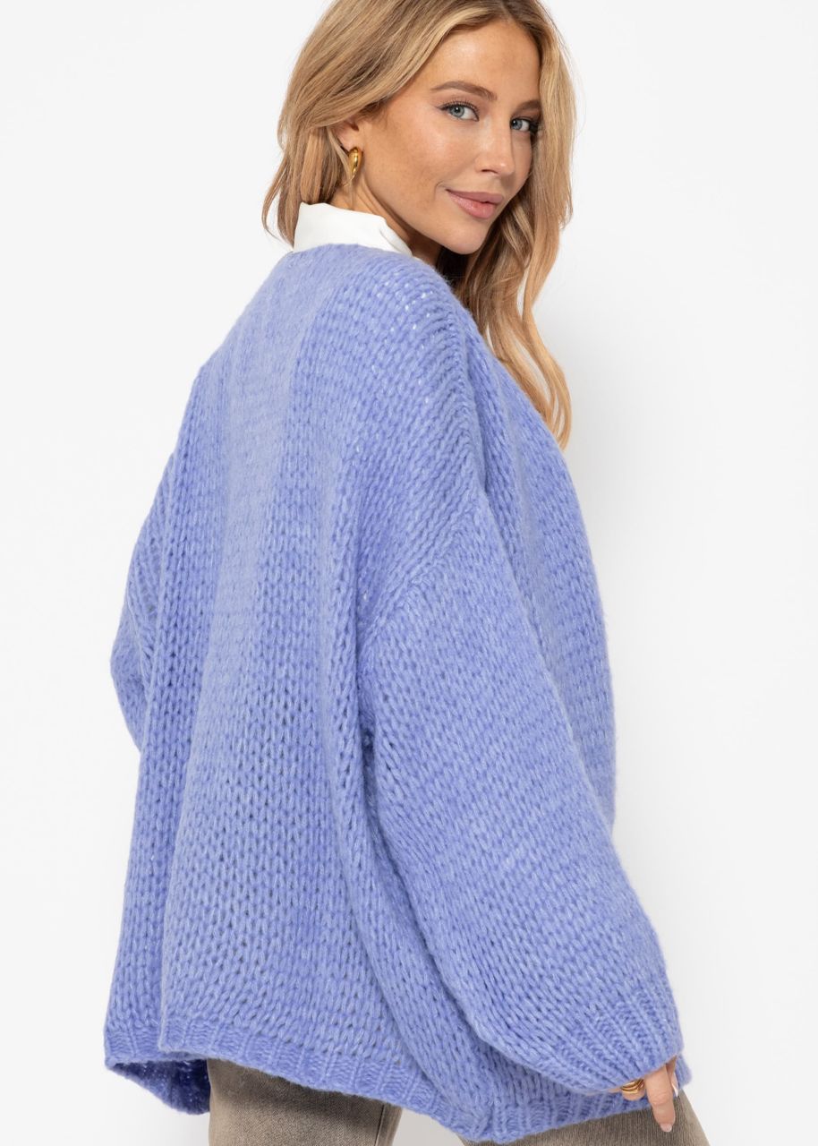 Oversize cardigan - lilac