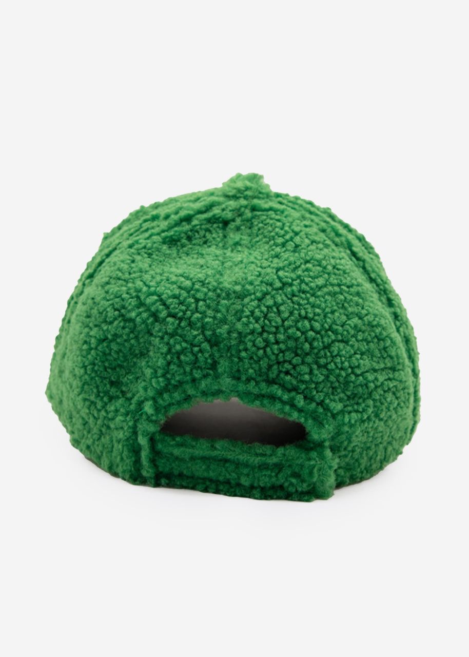 Teddy cap, green